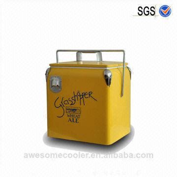 china outdoor metal cooler box|Outdoor Retro Metal Cooler Box .